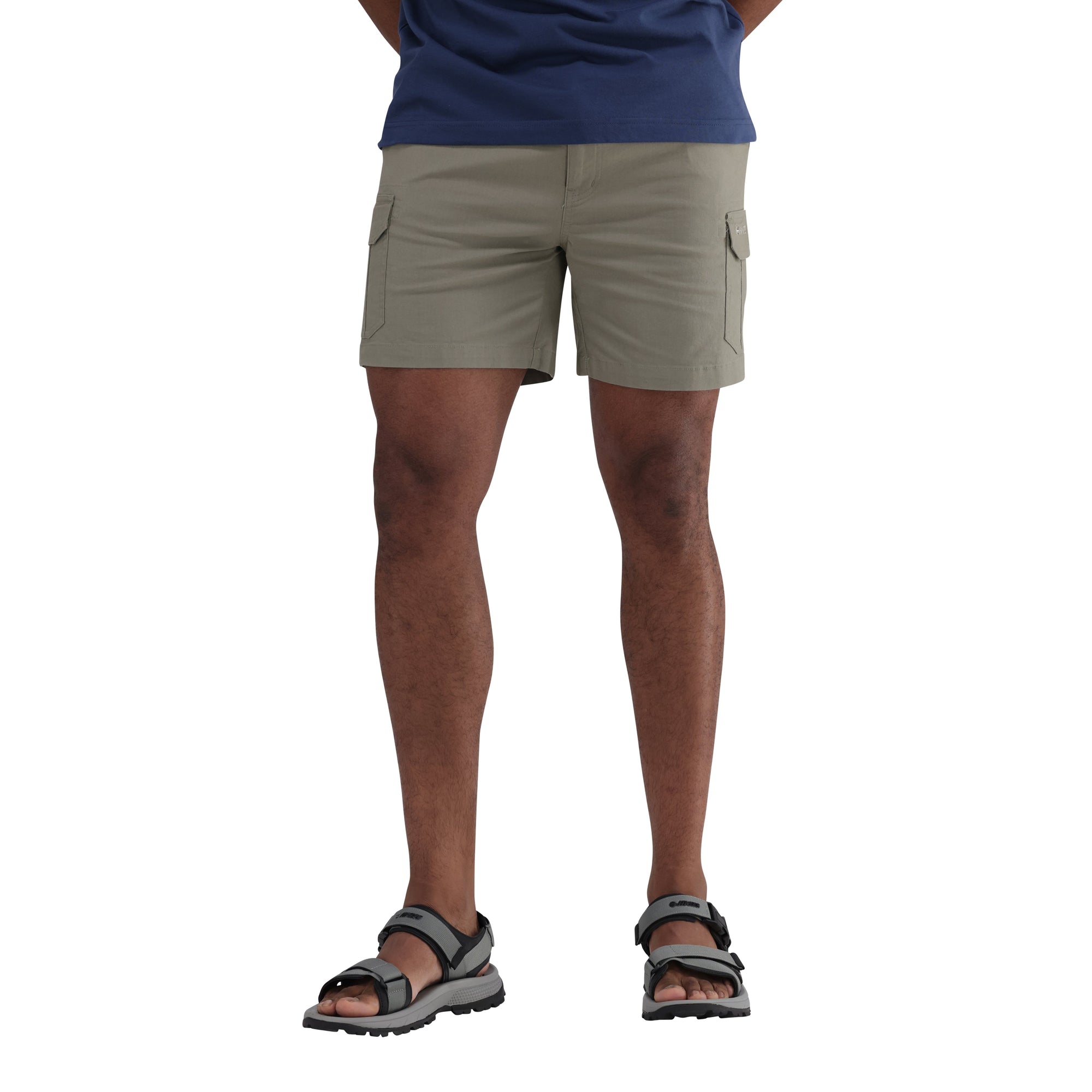 Hi-Tec Ranger Men's Durable Cotton Cargo Shorts: Ultimate Comfort & Storage