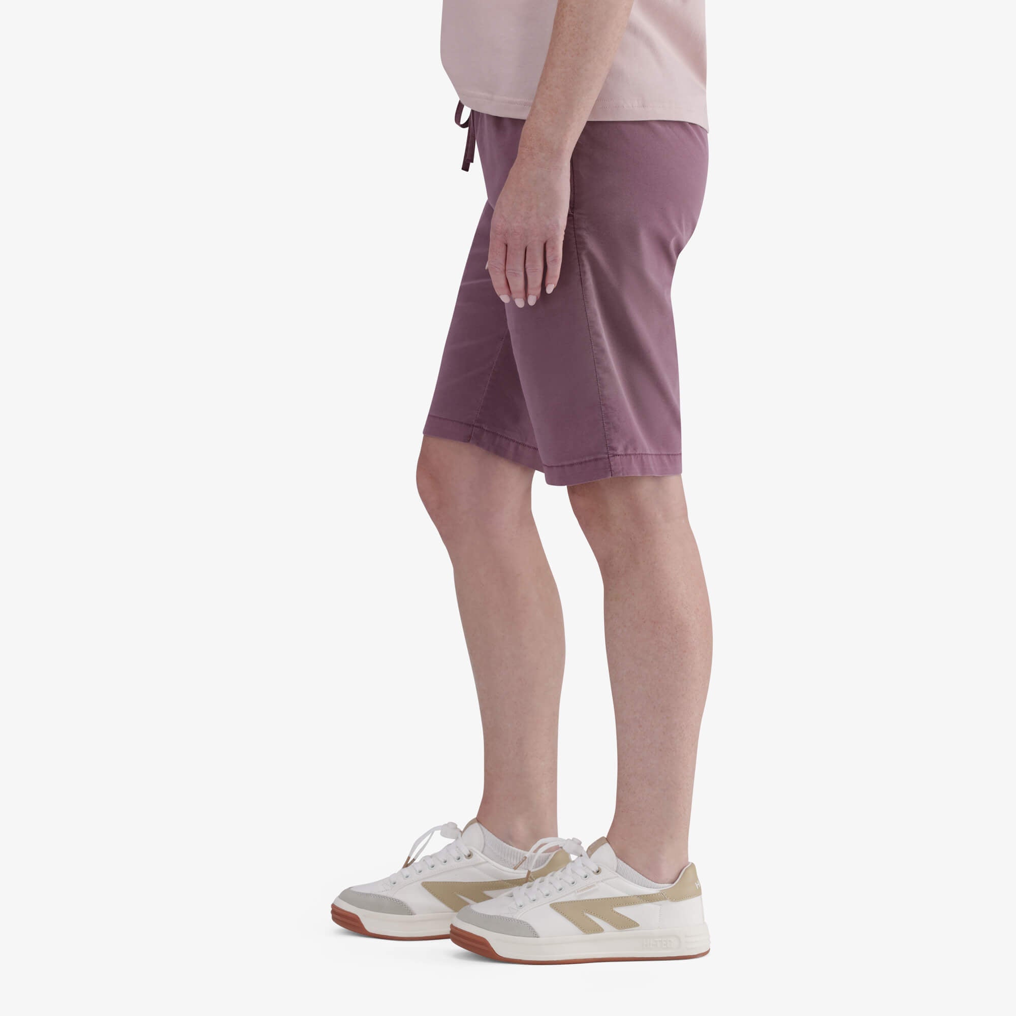 Hi-Tec Women's Everyday Volley Shorts: Comfortable Stretch Cotton Blend with Pockets