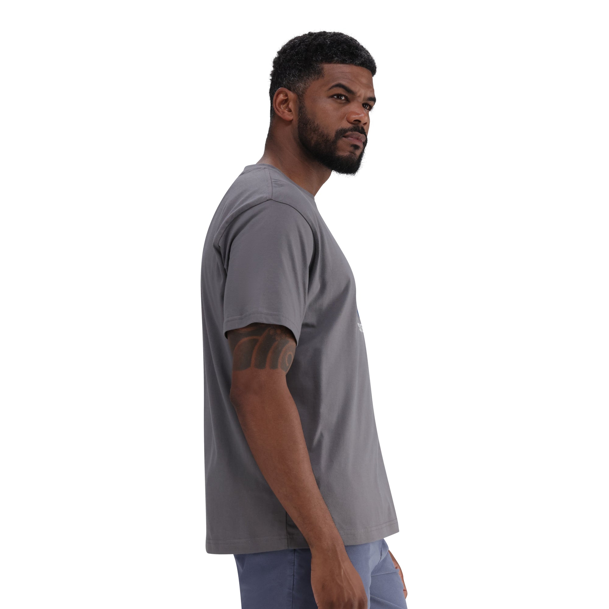 Hi-Tec 1974 Men's Cotton Graphic Tee - Classic Fit, Vibrant, Comfy Style