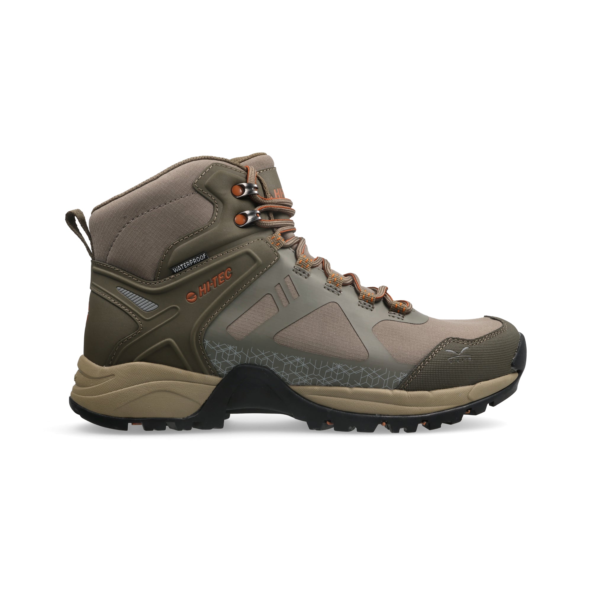 Hi-Tec V-Lite Psych Mid WP Men's Waterproof Hiking Boots with Recycled Fabrics