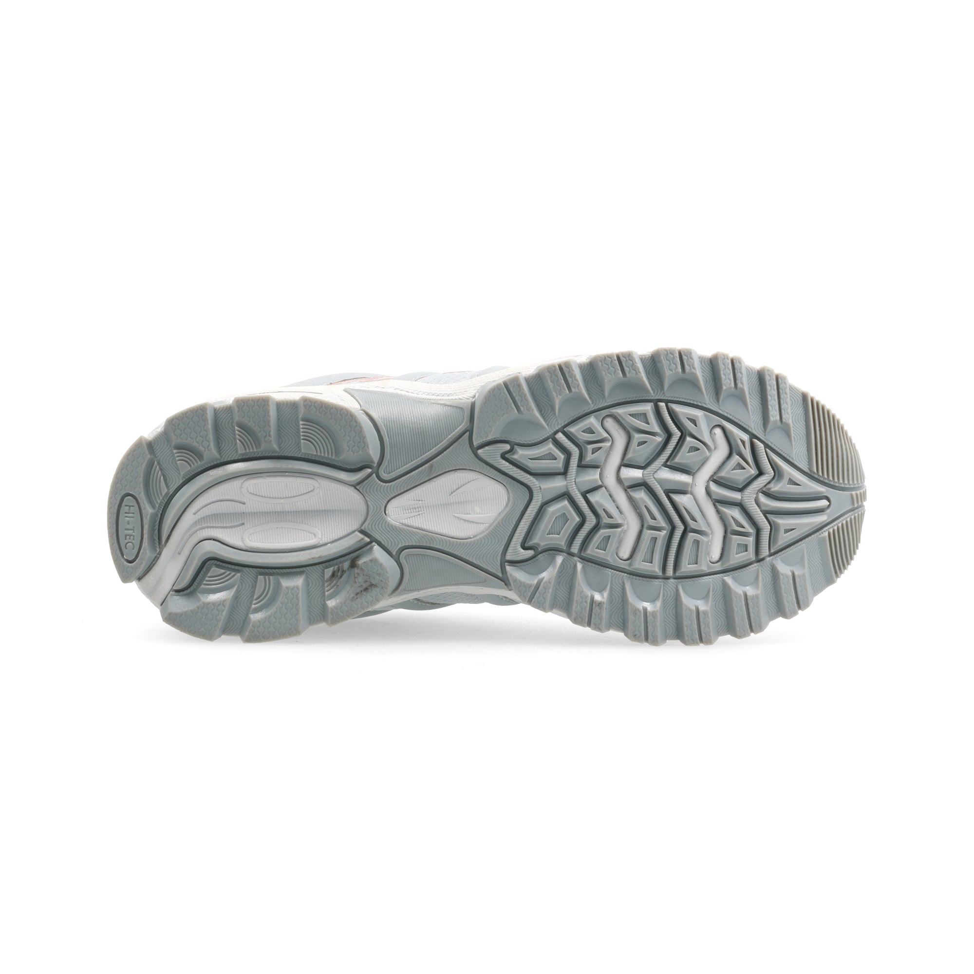 Hi-Tec Women's Warrior Ultimate Grey Breathable Mesh Active Walking Sneakers