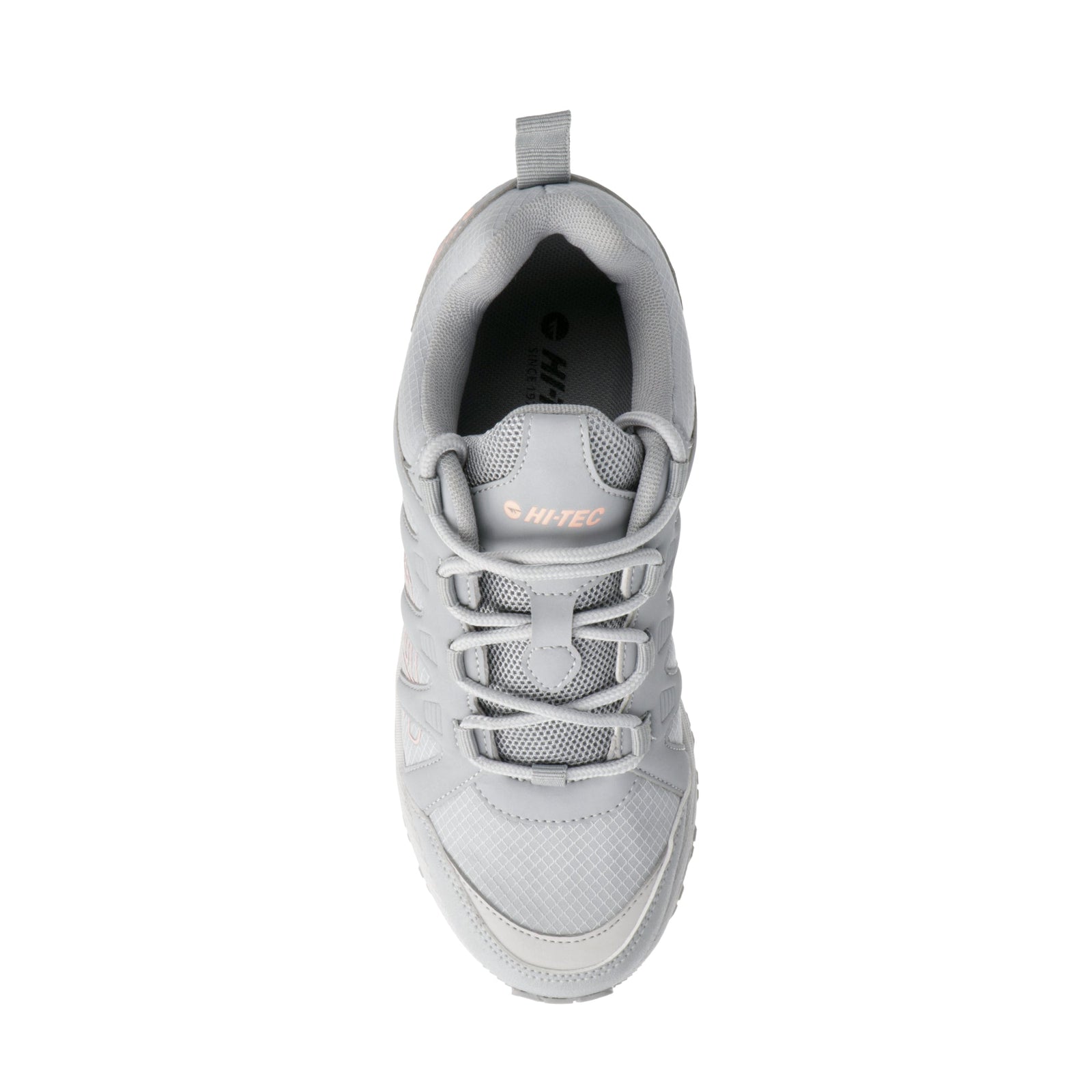 Hi-Tec Women's Warrior Ultimate Grey Breathable Mesh Active Walking Sneakers