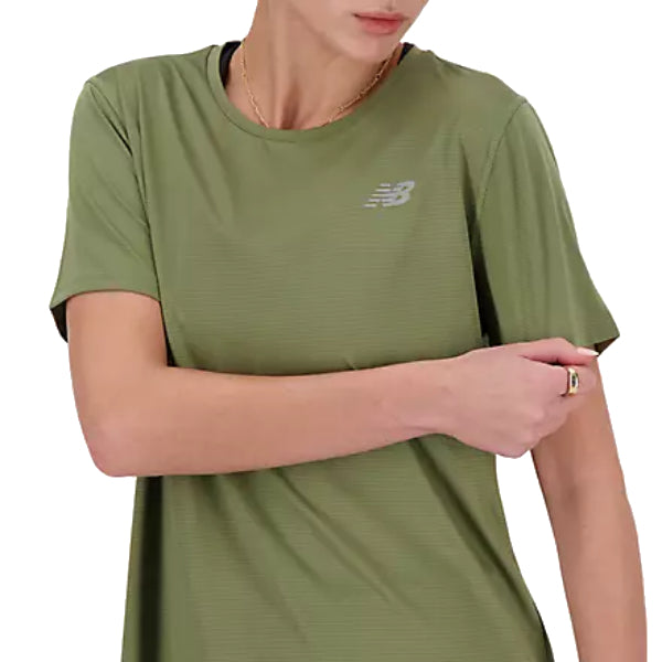 New Balance Sport Essentials T-Shirt Dark Olivine