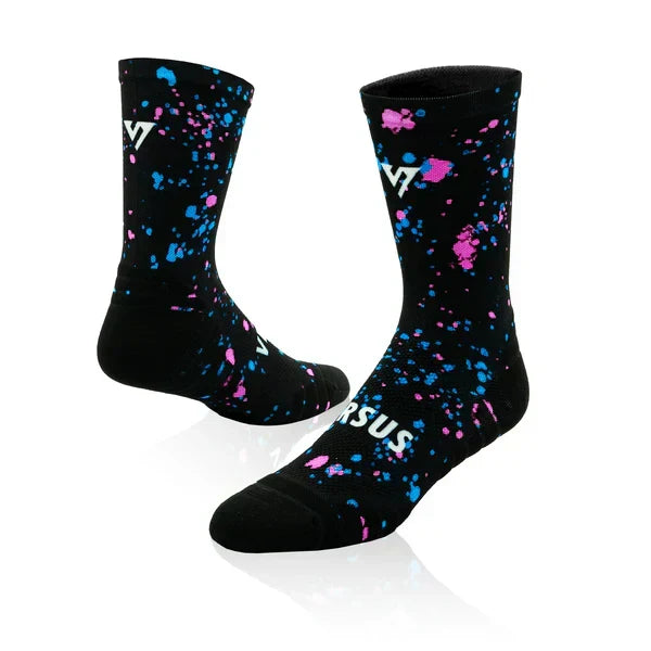 Versus Duo Splatter Active Crew Socks