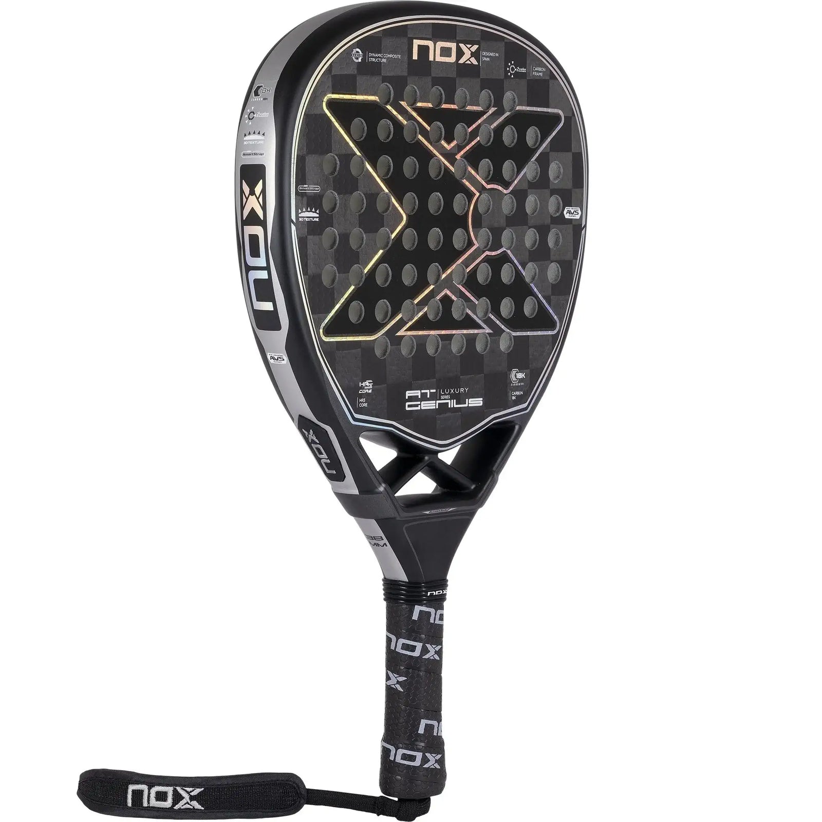 Nox AT10 Genius Attack Padel Racket 2023 - Luxury Series-Cover