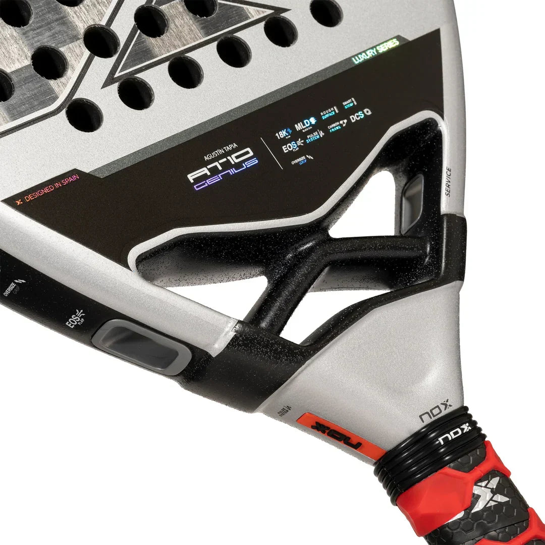 NOX AT10 Genius 18K Padel Racket 2024 - Heart
