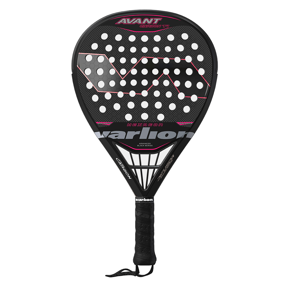 Varlion Avant Carbon Ti Diffusor Black Padel Racket-Cover