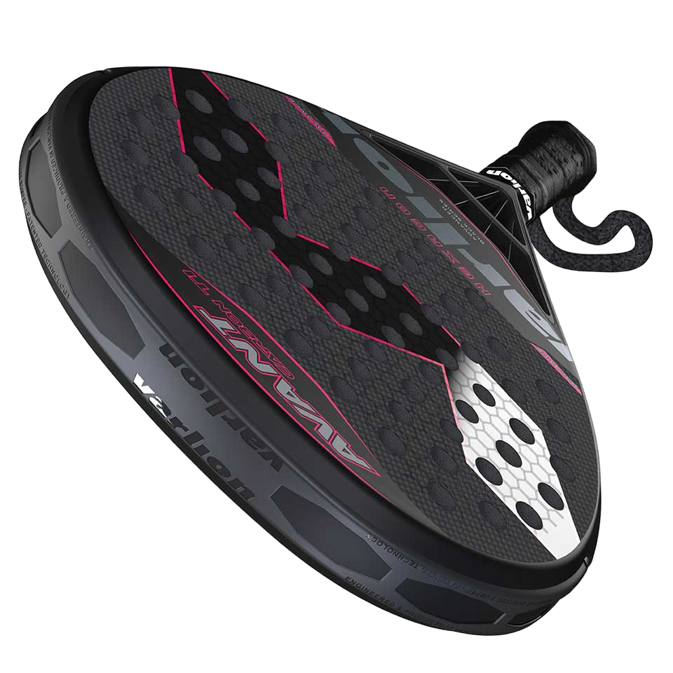 Varlion Avant Carbon Ti Diffusor Black Padel Racket-Top