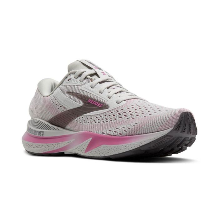 Brooks Adrenaline GTS 24 Oyster/Excalibur/Pink