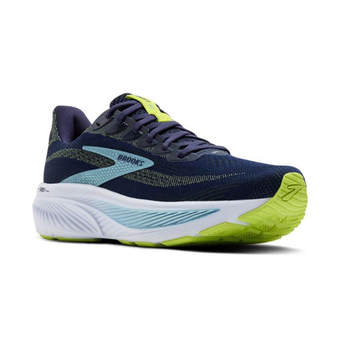 Brooks Ghost 17 Peacoat/Lime/Blue Wide 2e