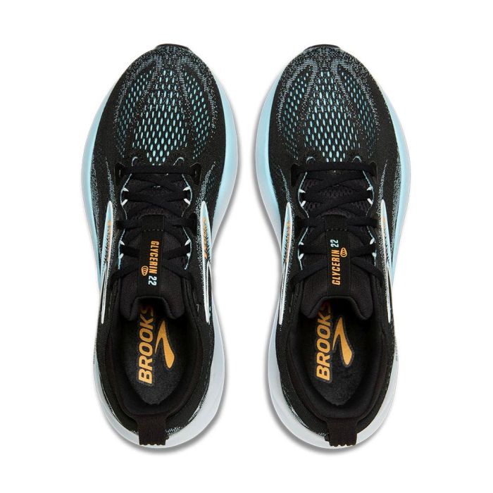 Brooks Glycerin 22 Black/Atomizer/Blazing Orange