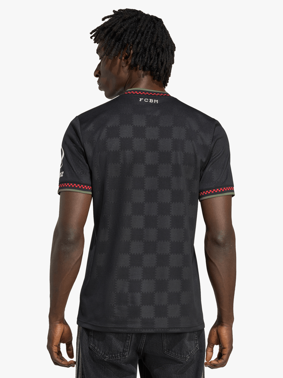 adidas Men's Bayern Munich 25/26 Black Third Stadium Soccer Jersey