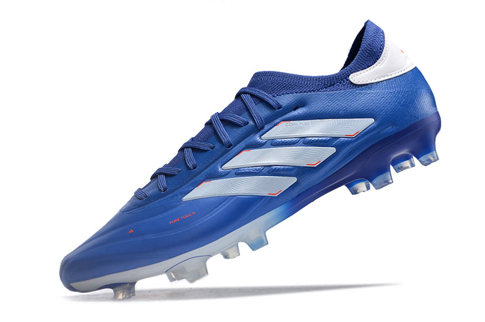 Copa Pure II+ FG - Lucid Blue S23 / Cloud White / Solar Red
