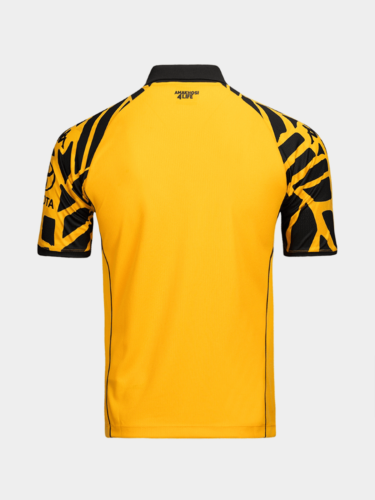 Kappa Youth Kaizer Chiefs 25/26 Home Yellow Stadium Soccer Jersey