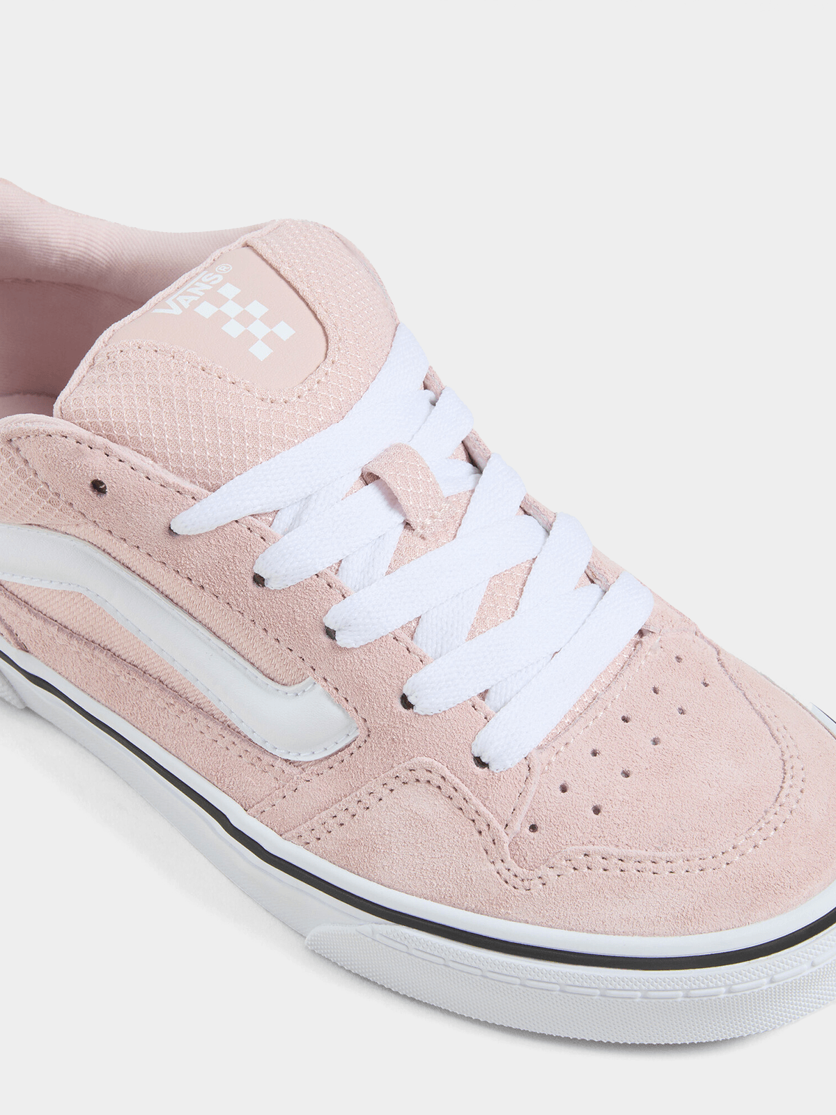 Vans Women's Caldrone Suede Sepia Rose Skate Sneakers - Ultimate Comfort