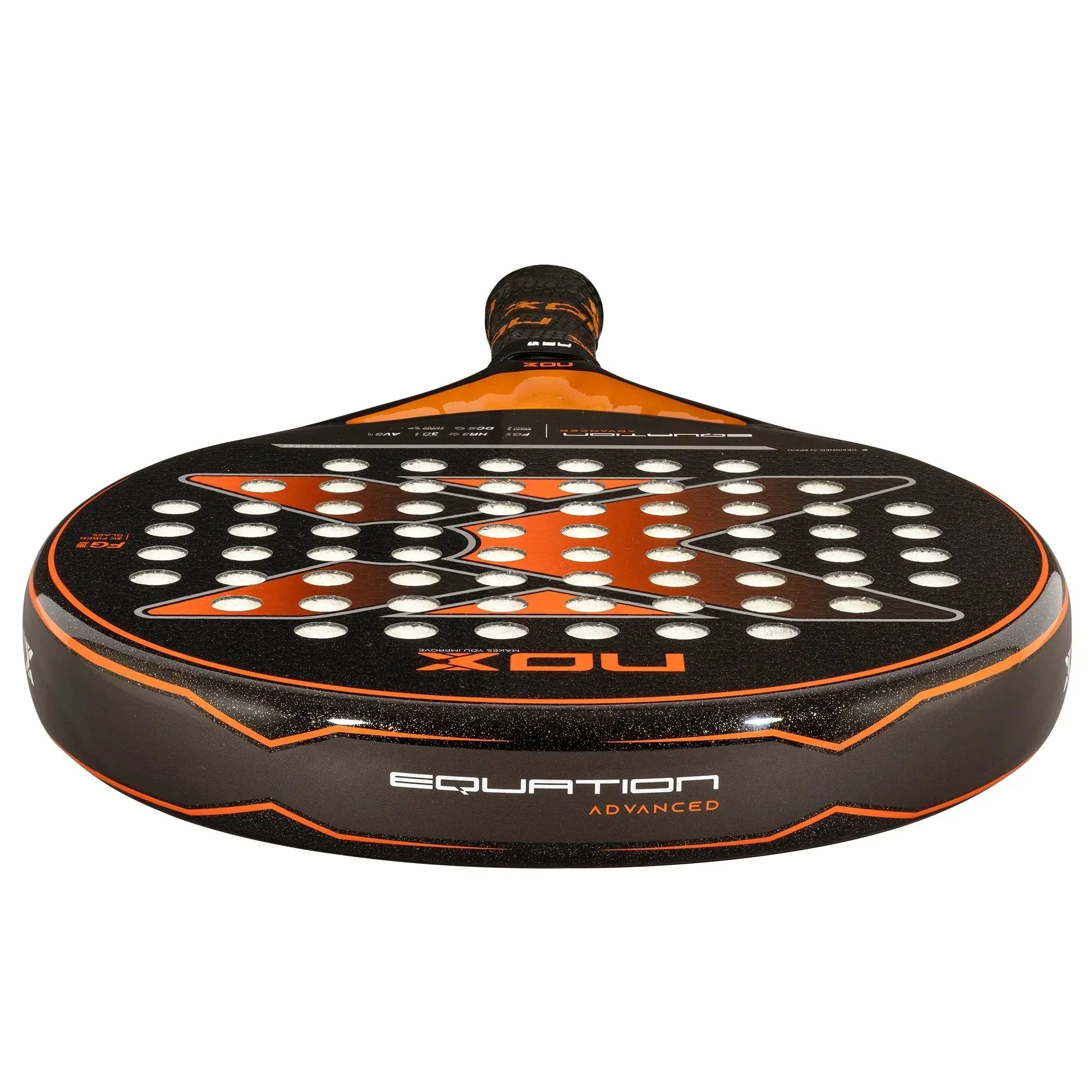 NOX Equation Advanced Padel Racket-Top