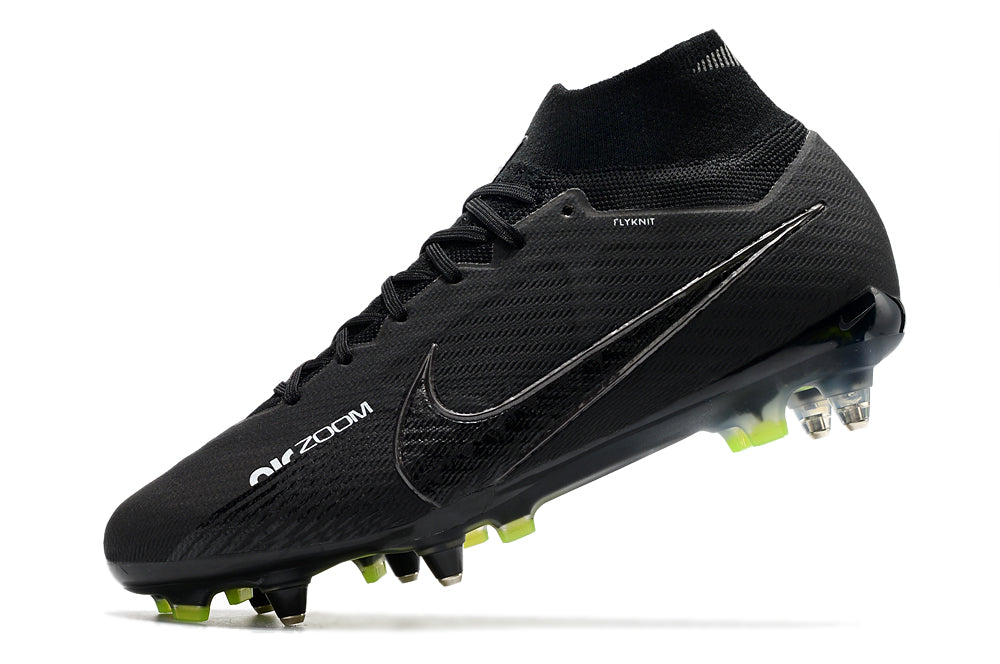 Air Zoom Mercurial Superfly 15 Elite FG Black Metal Studs