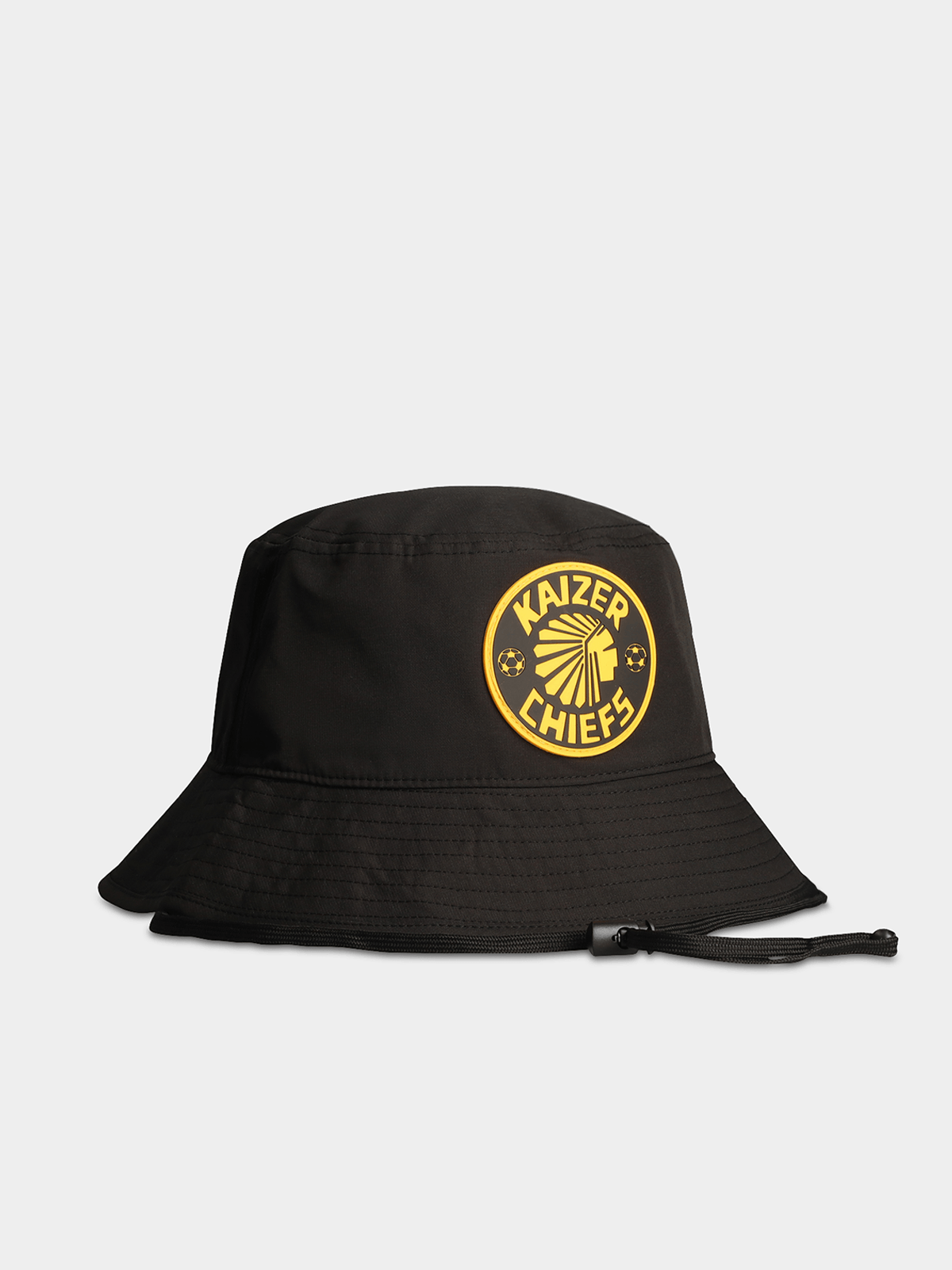 Official Kappa Kaizer Chiefs Kano Black & Yellow Fan Bucket Hat