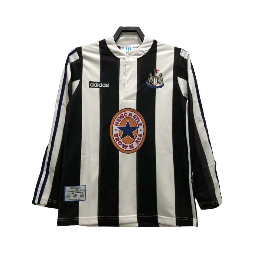 NEWCASTLE UNITED 99/00 Home Jersey-Long Sleeve