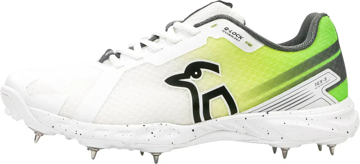 Kookaburra Pro 2.0 Cricket Spikes Lime