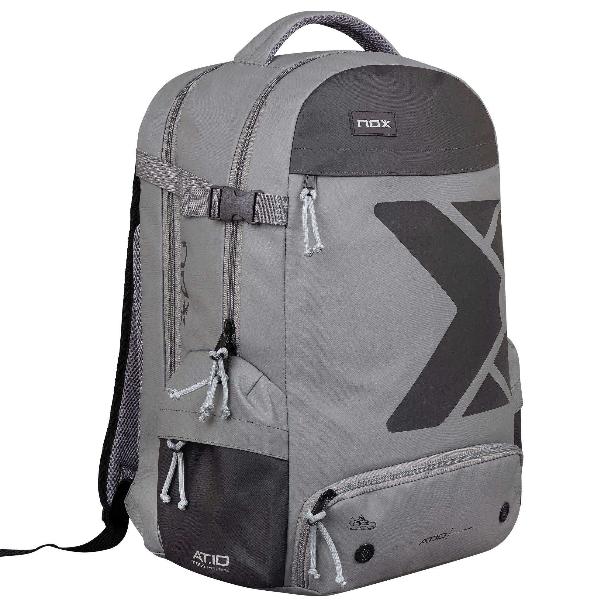 NOX AT10 Team Backpack - Grey - Left
