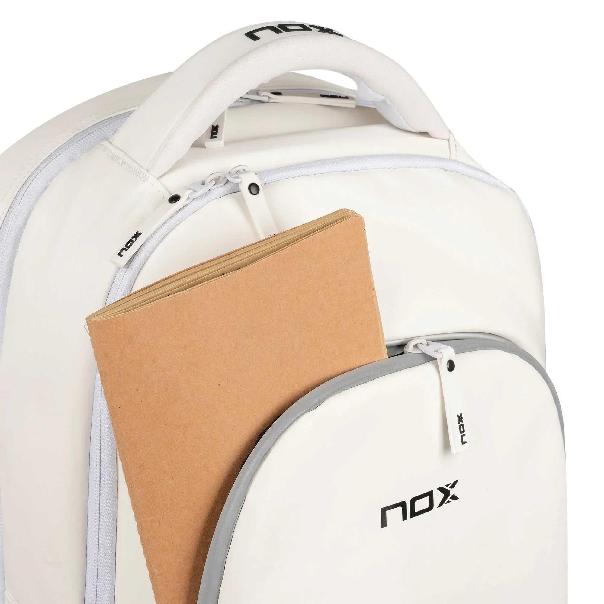 NOX Pro Series Backpack - White - Front Pocket