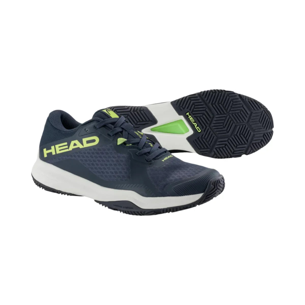 Head Motion Team Navy/Lime Padel Shoes - Pair