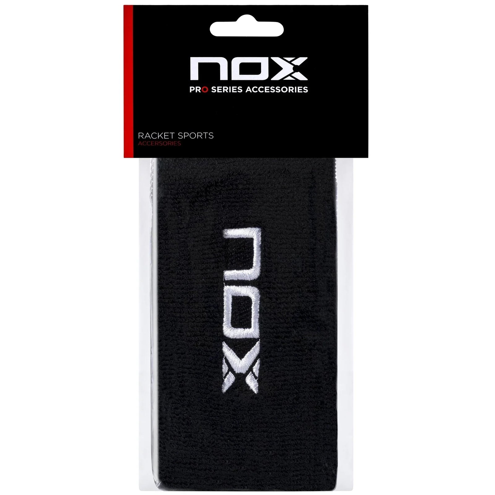 Nox Long White Wristband - 2 Pack-Cover