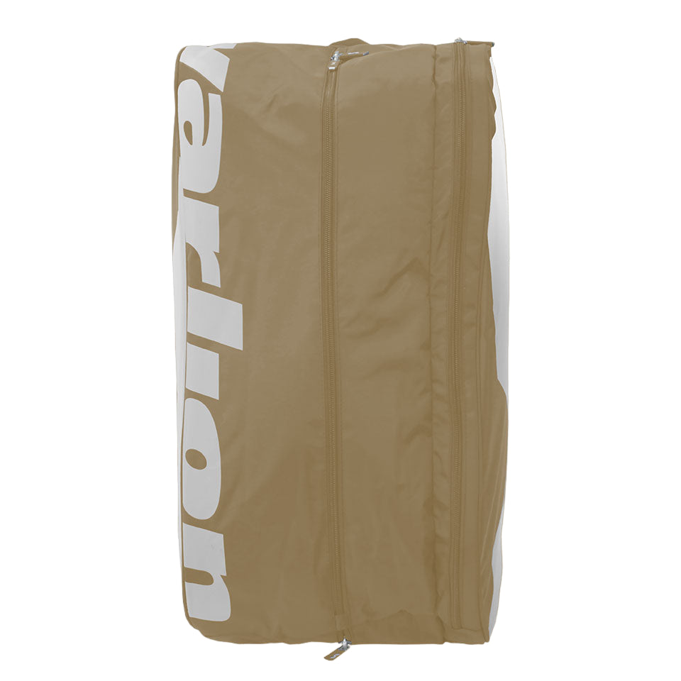 Varlion Ergonomic Begins Padel Bag - Sand/White-Top