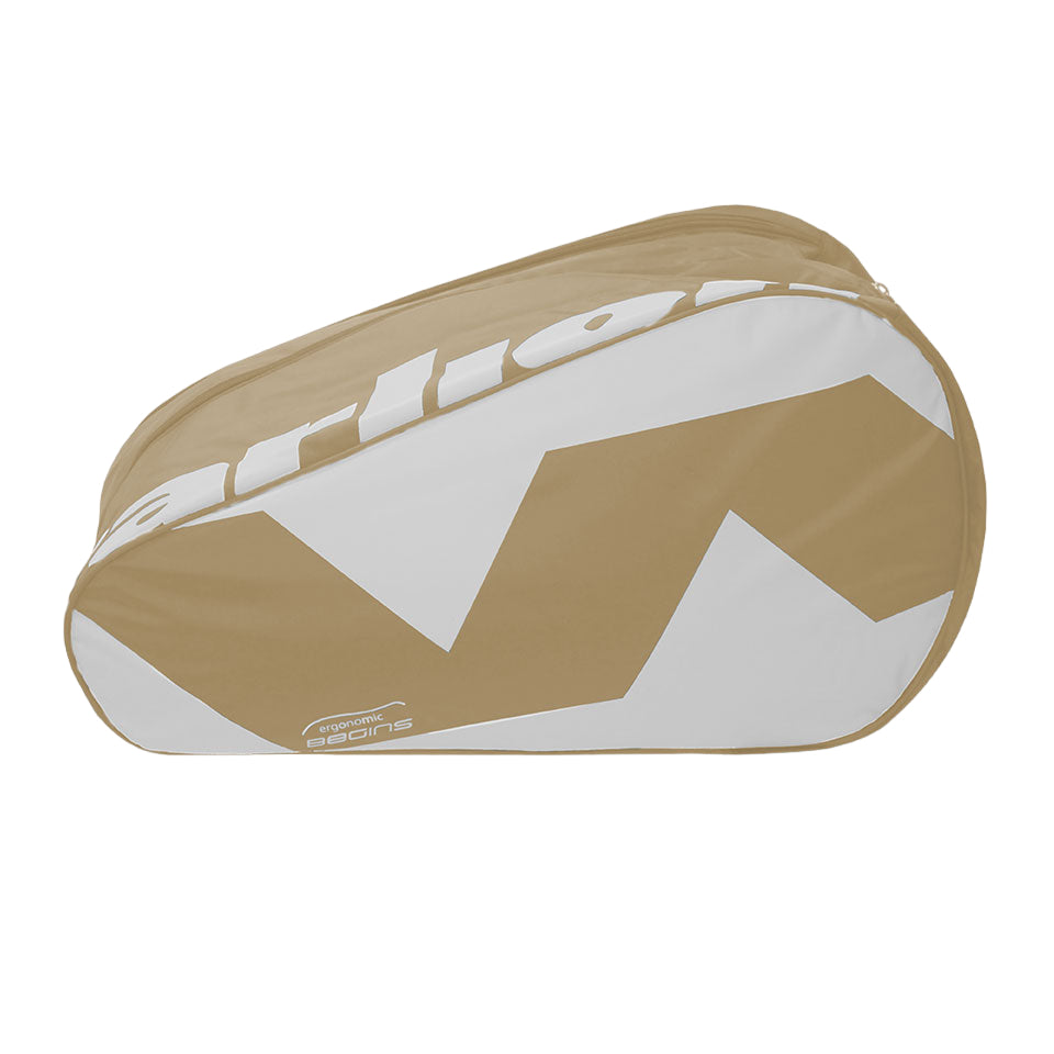 Varlion Ergonomic Begins Padel Bag - Sand/White-Cover