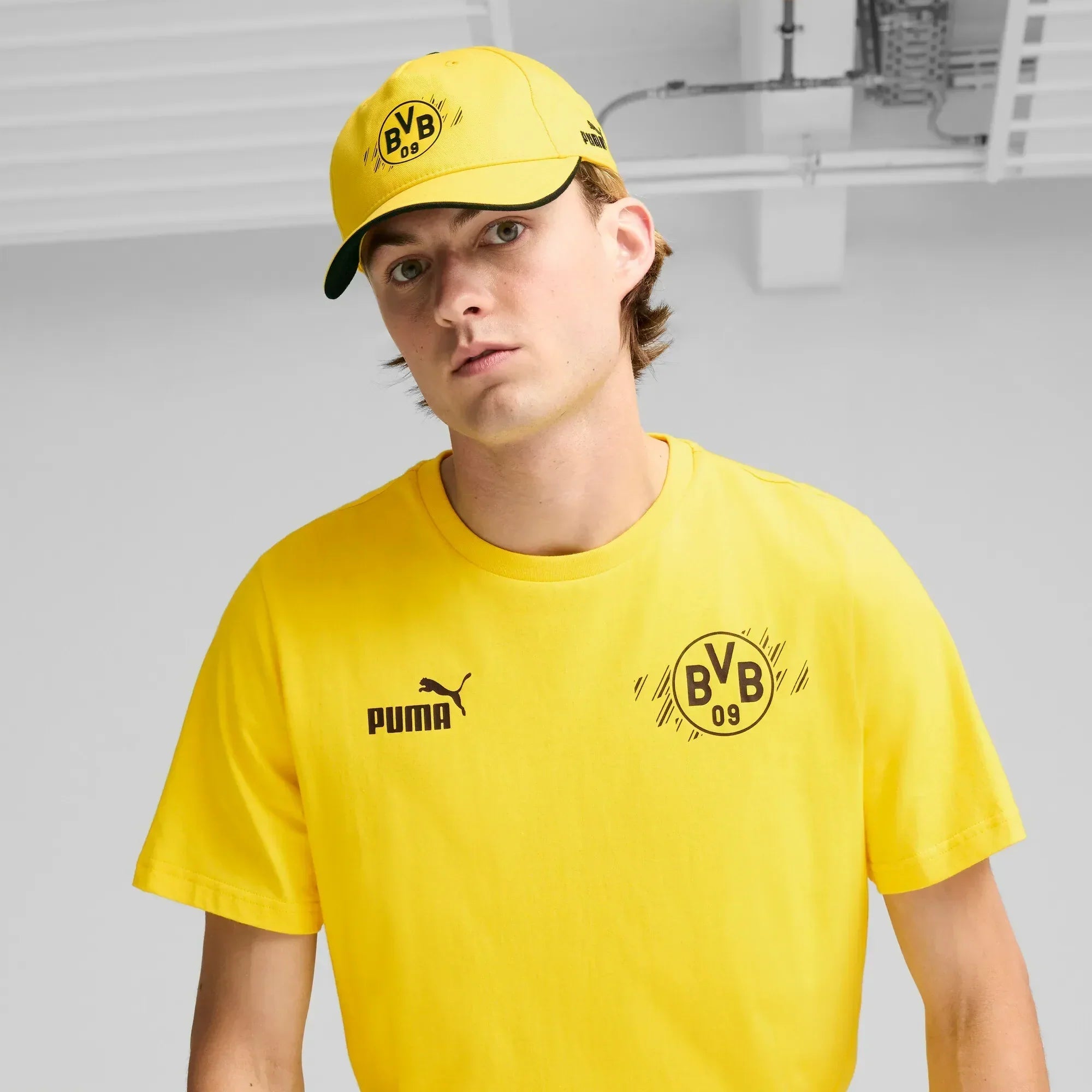 Puma Borussia Dortmund Essential Cap Faster Yellow