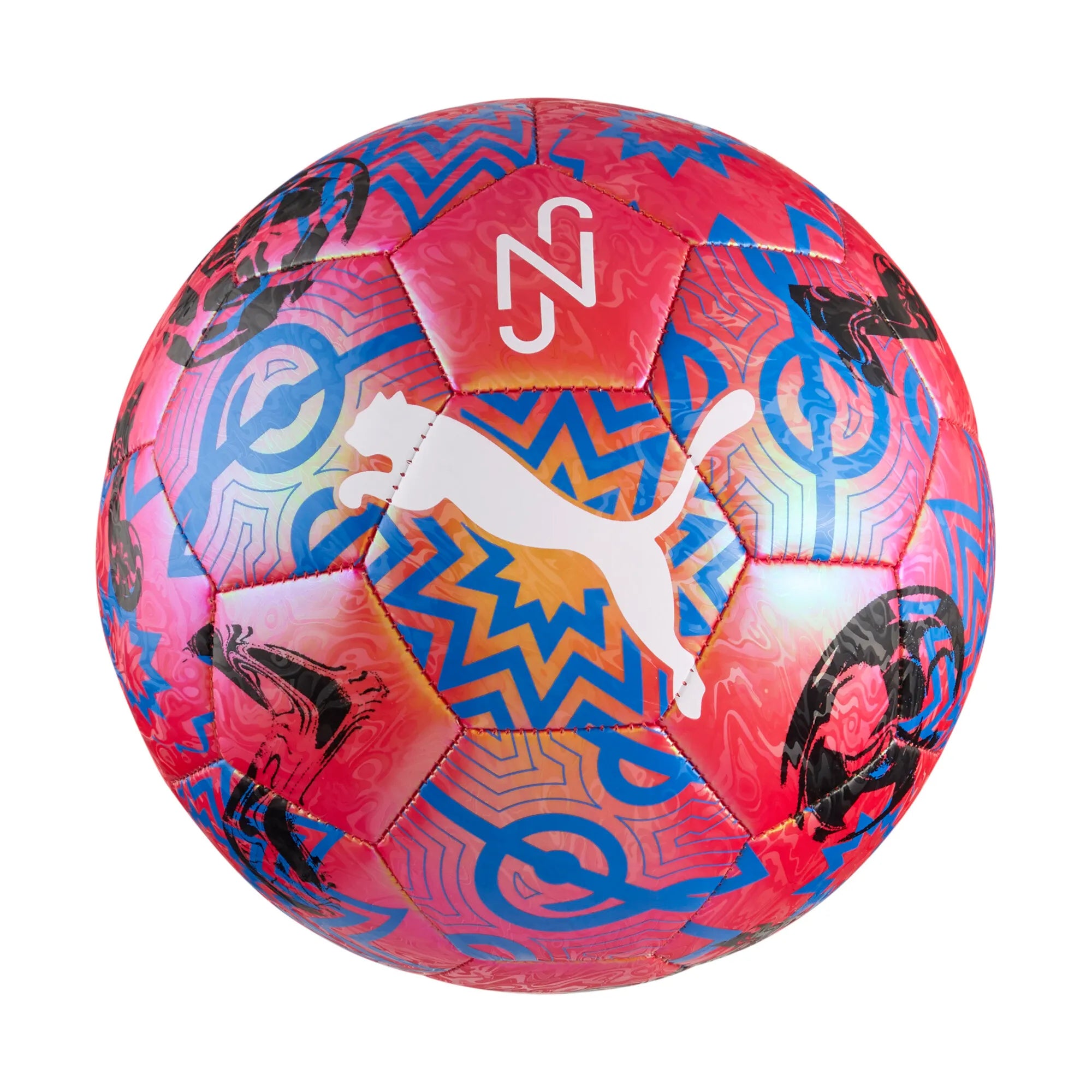 Puma NEYMAR JR Graphic ball Red-Ultra Blue