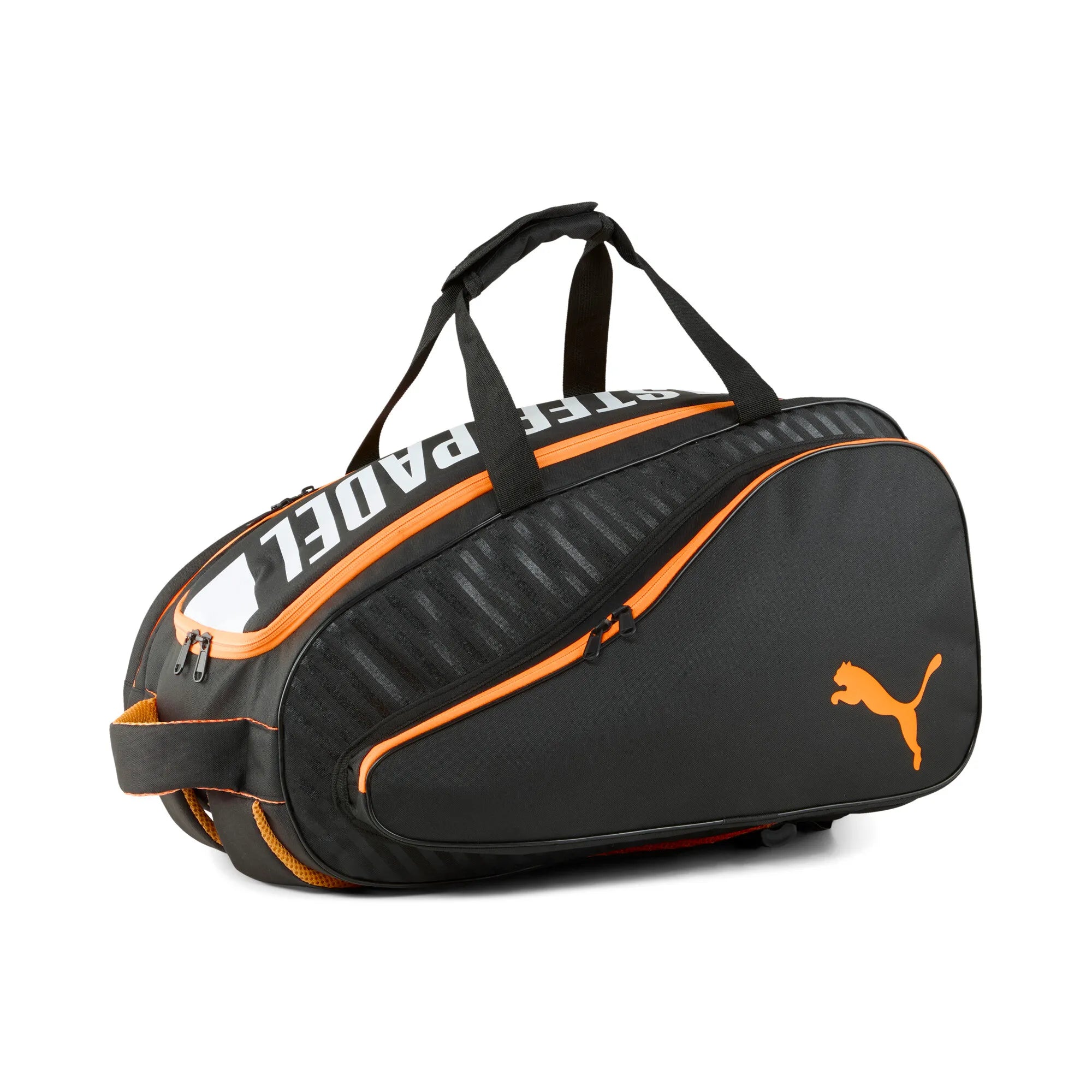 Puma NOVA ELITE Padel Bag Black/White-Heat Fire