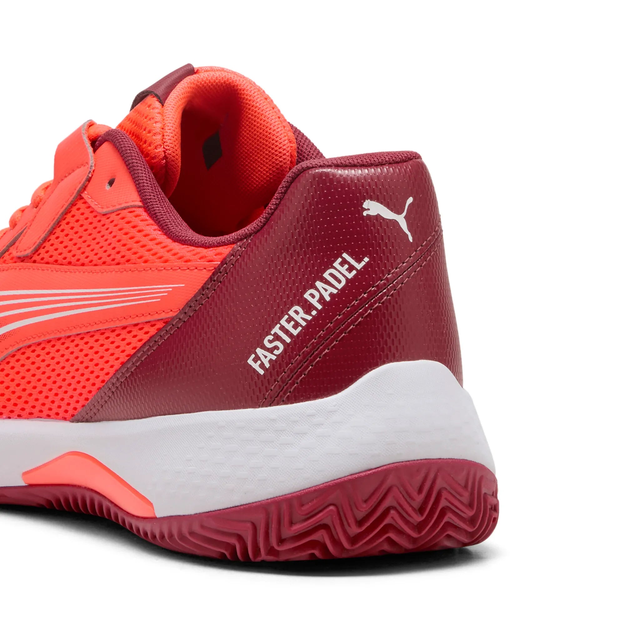 Puma Nova Court Glowing Red