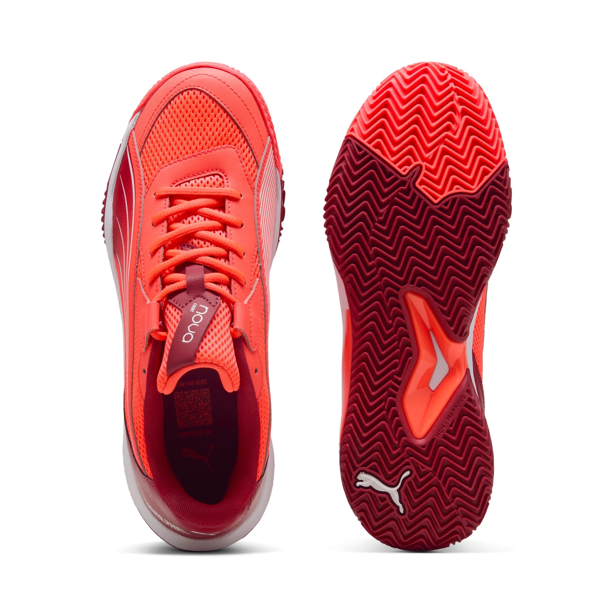 Puma Nova Court Glowing Red
