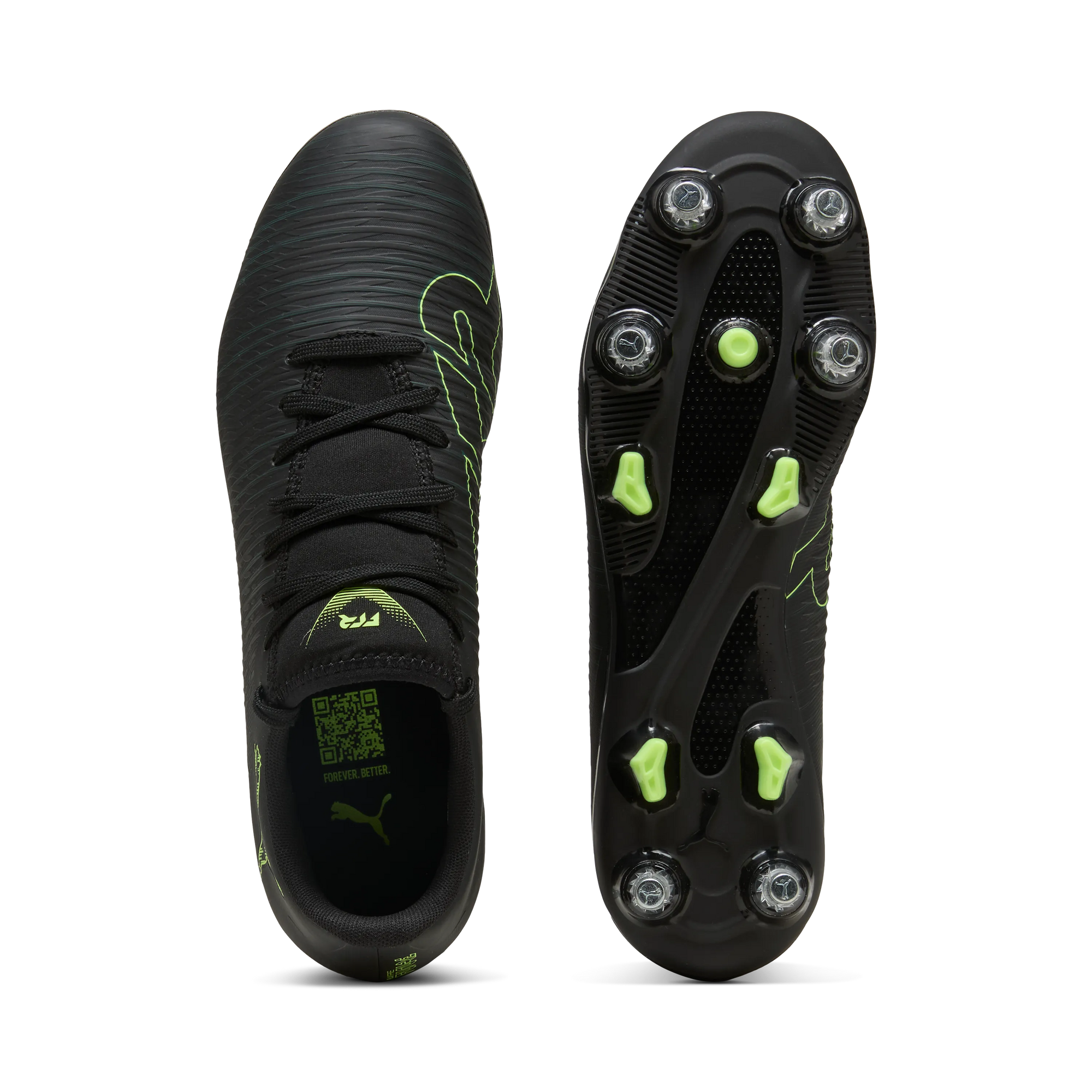 Puma Future 8 Play MxSG Black-Fizzy Light-Green