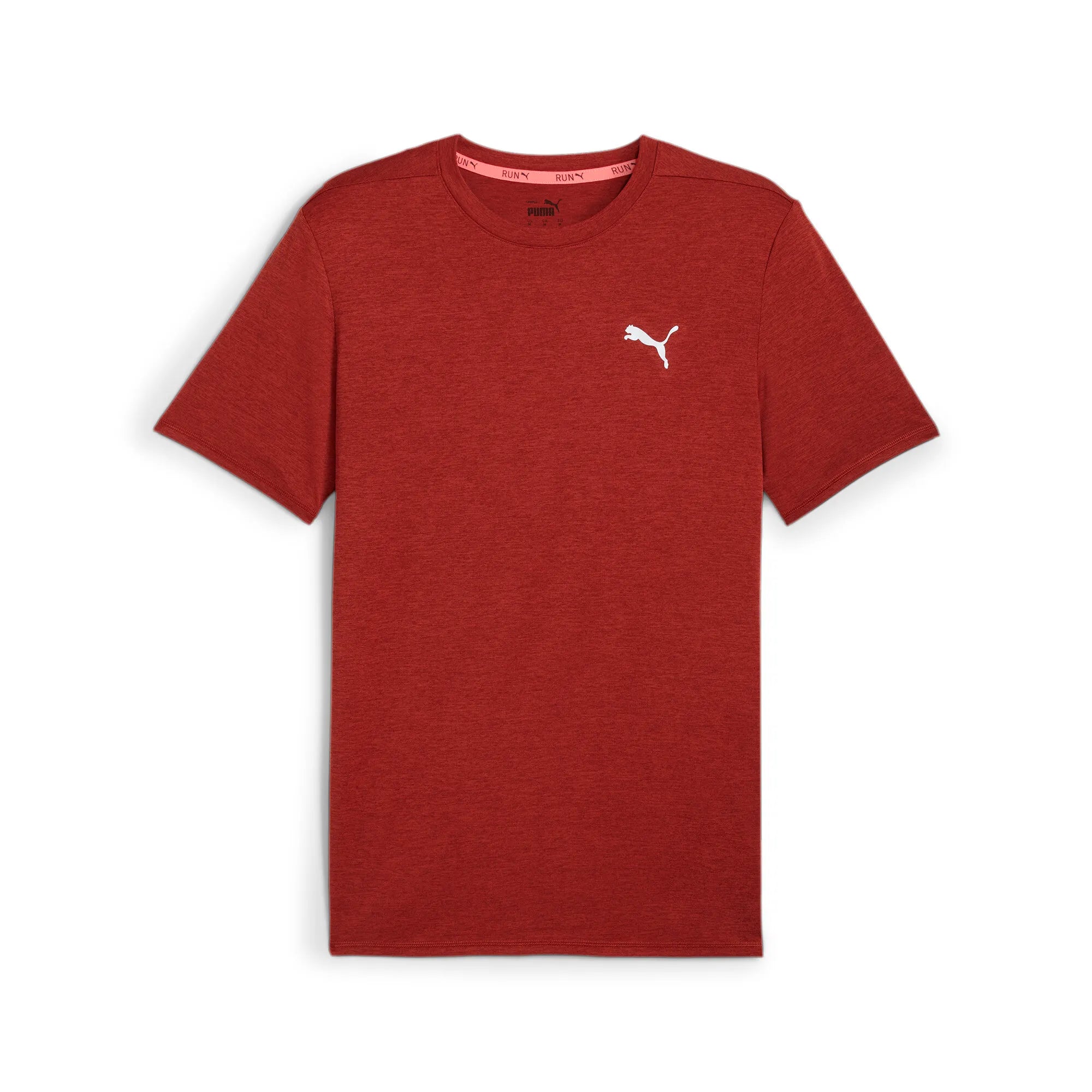 Puma Run Favorite Heather SS M Mars Red