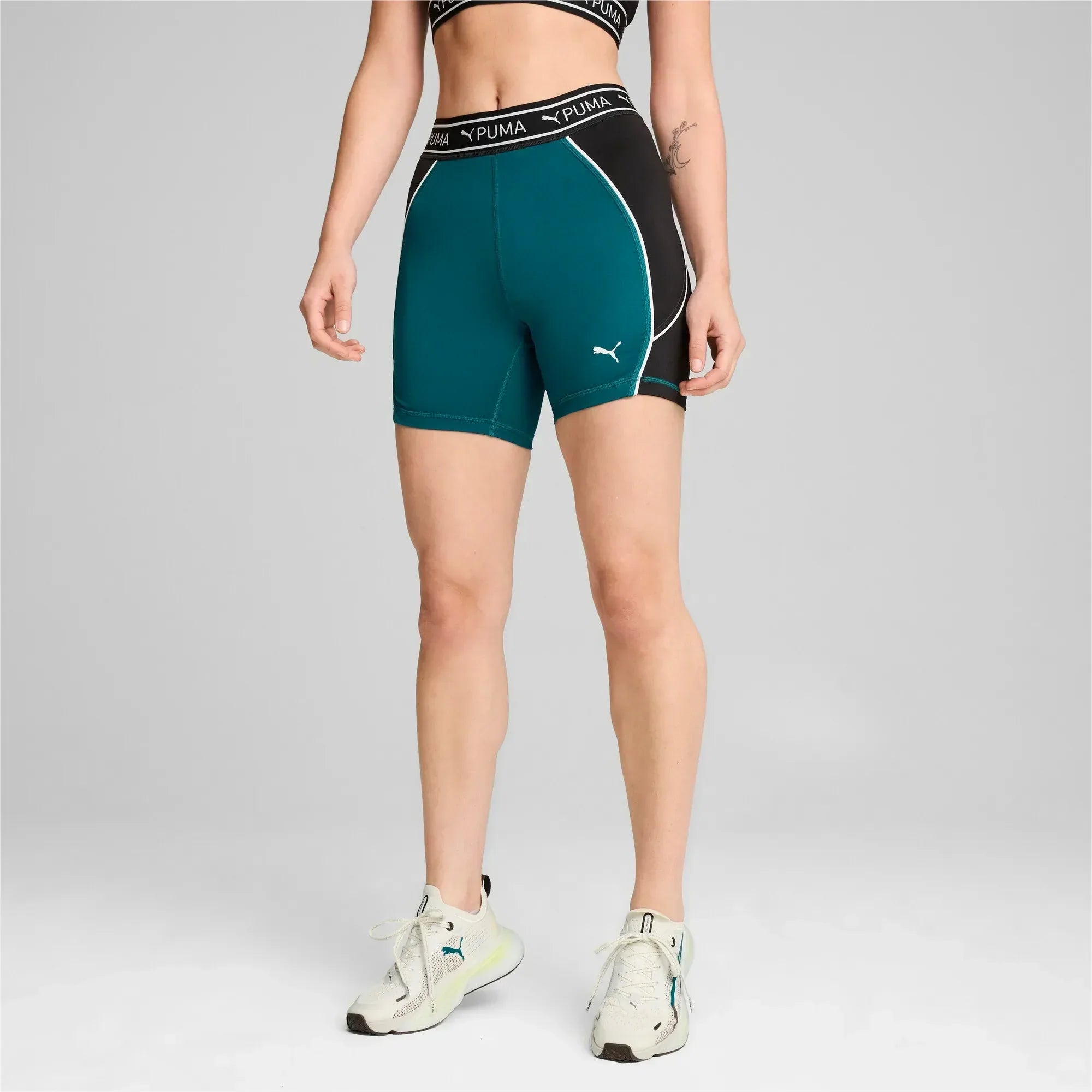 Puma Fit Train Strong 5" Short Cold Green