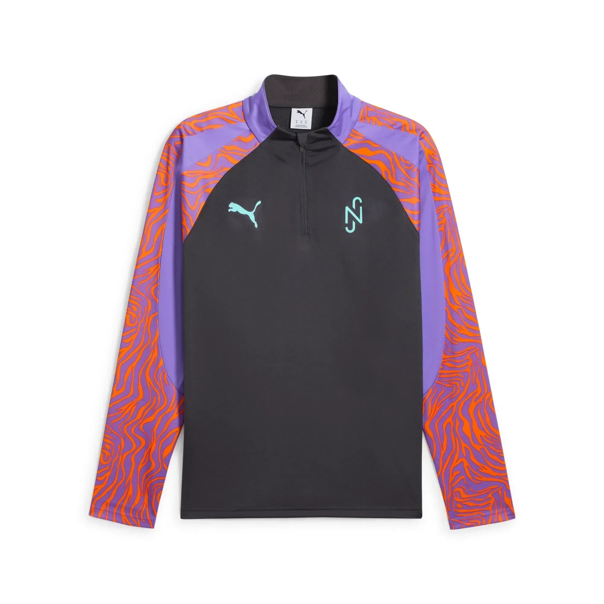Puma Neymar JR Creativity 1/4 zip Dark Coal