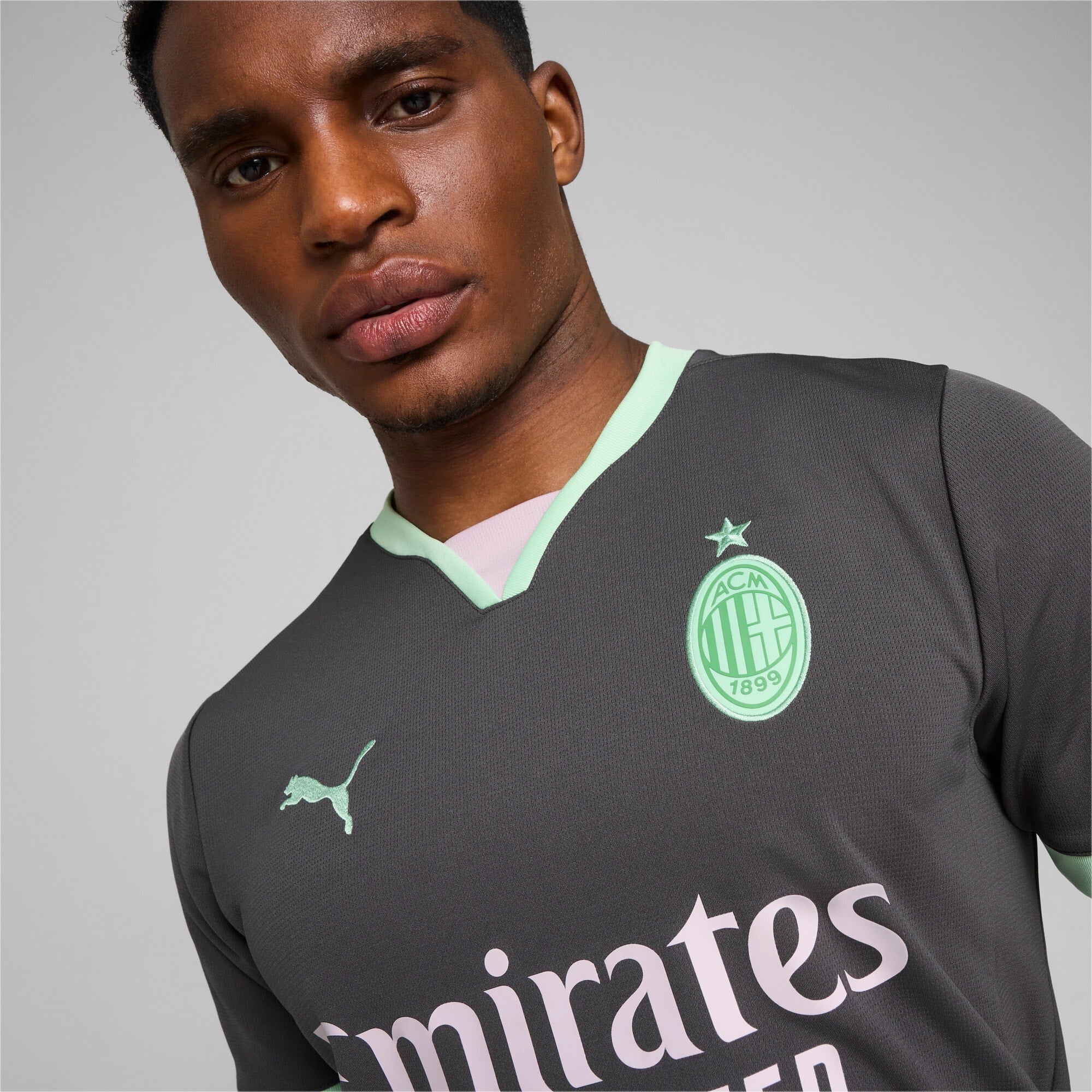 Puma AC Milan Third Jersey 24/25 Shadow Gray