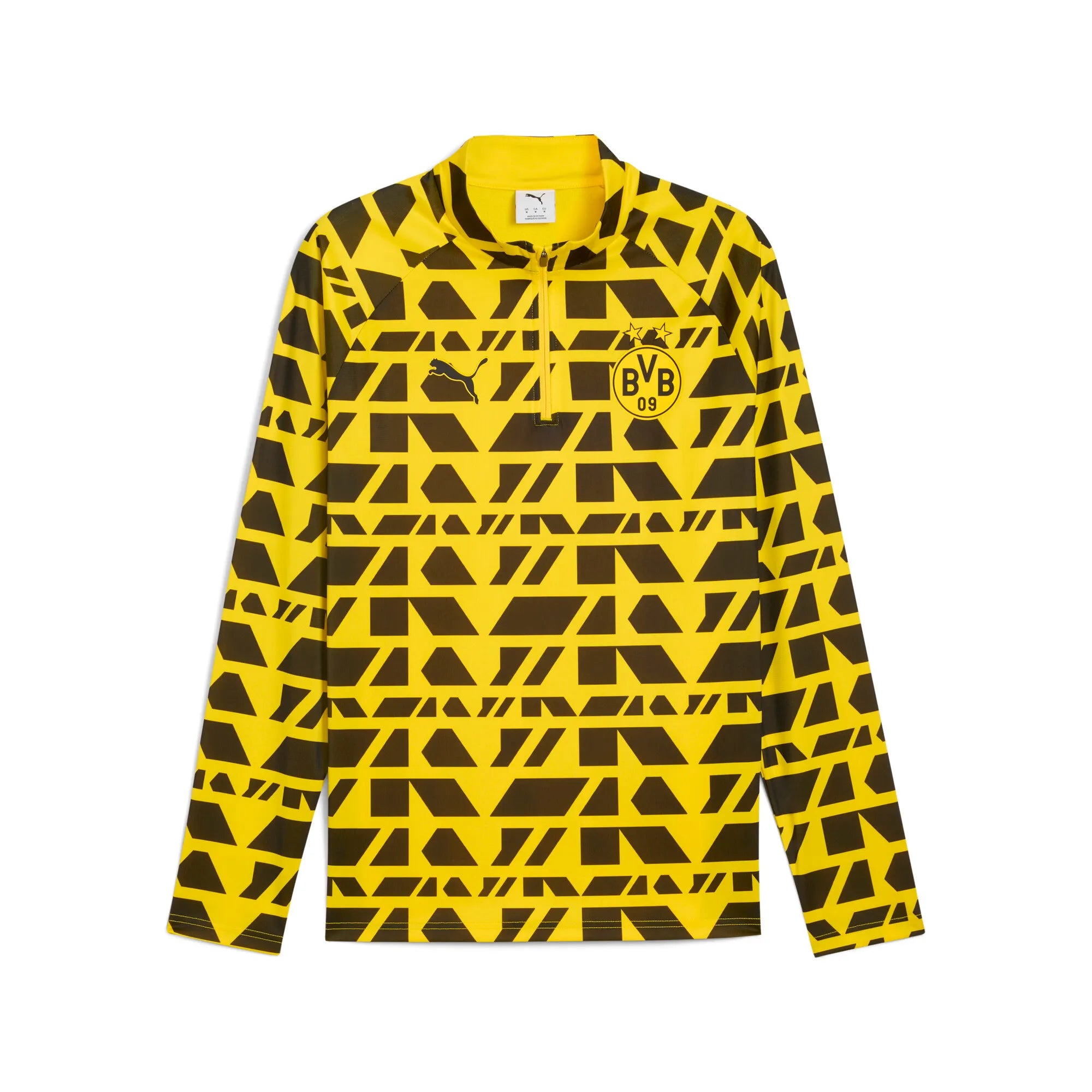 Puma BVB Warm Up 1/4 Zip Top