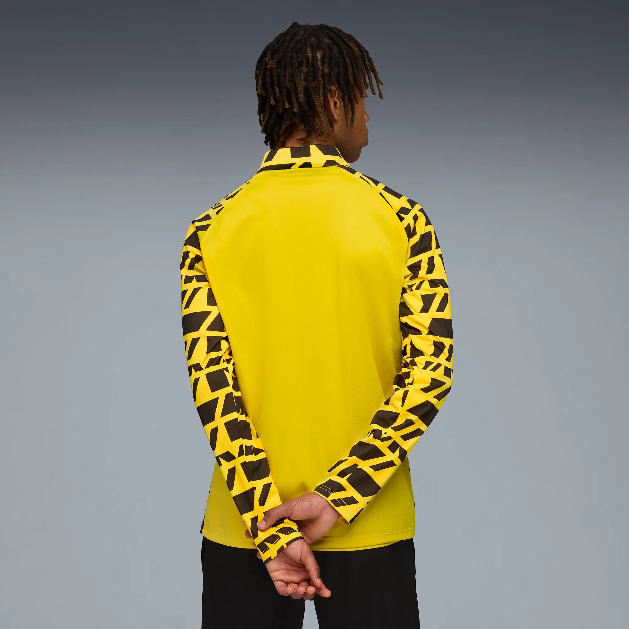 Puma BVB Warm Up 1/4 Zip Top
