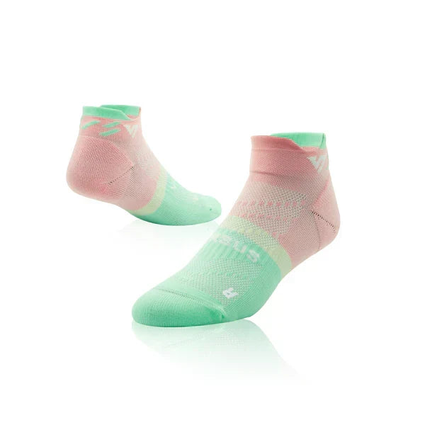 Versus Pink Blossom Running Ankle Socks