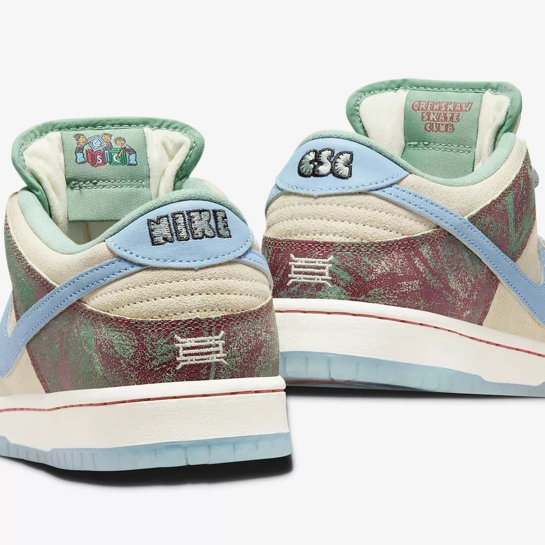 NIKE SB DUNK LOW "CRENSHAW SKATE CLUB"