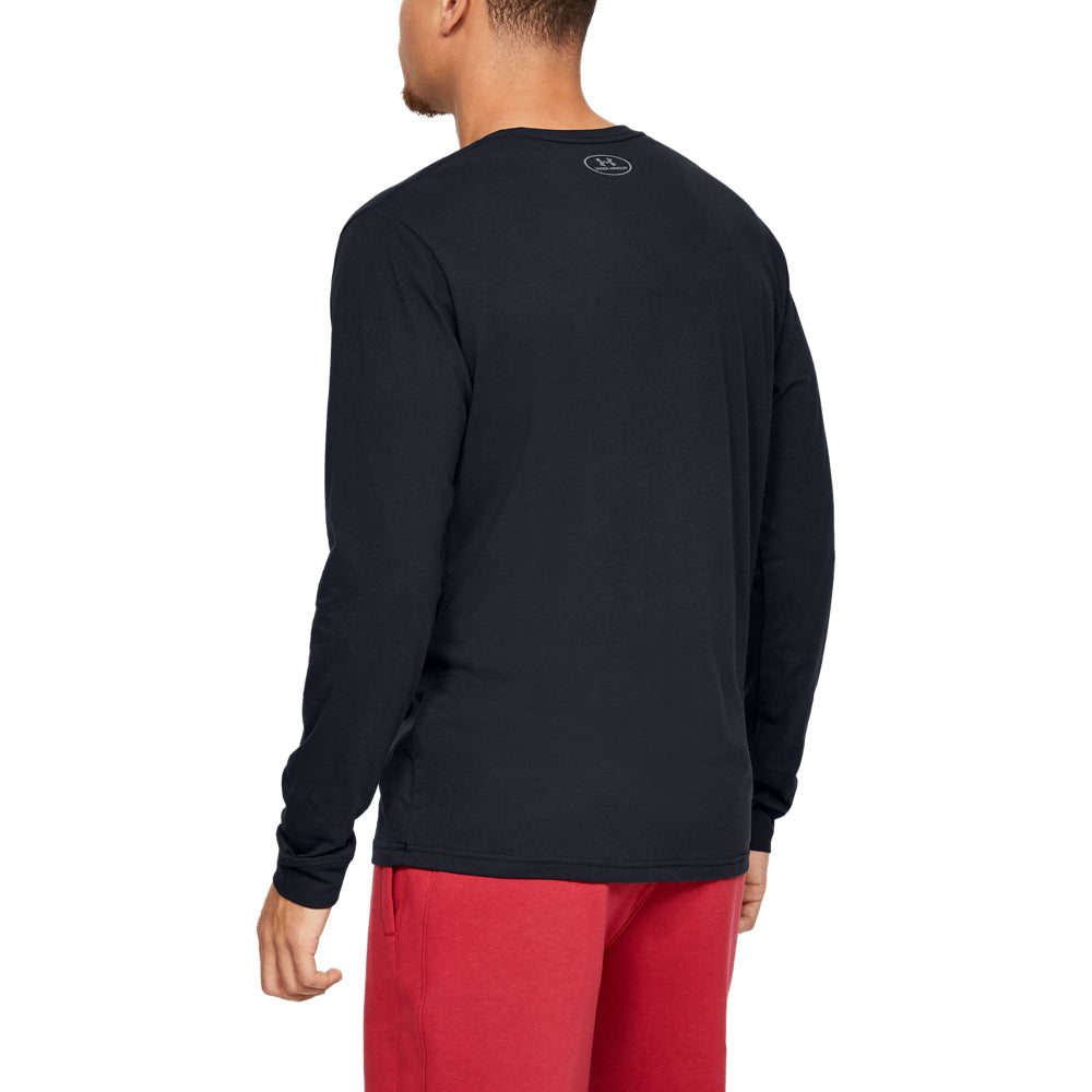 Under Armour Sportstyle Left Chest Long Sleeve Black