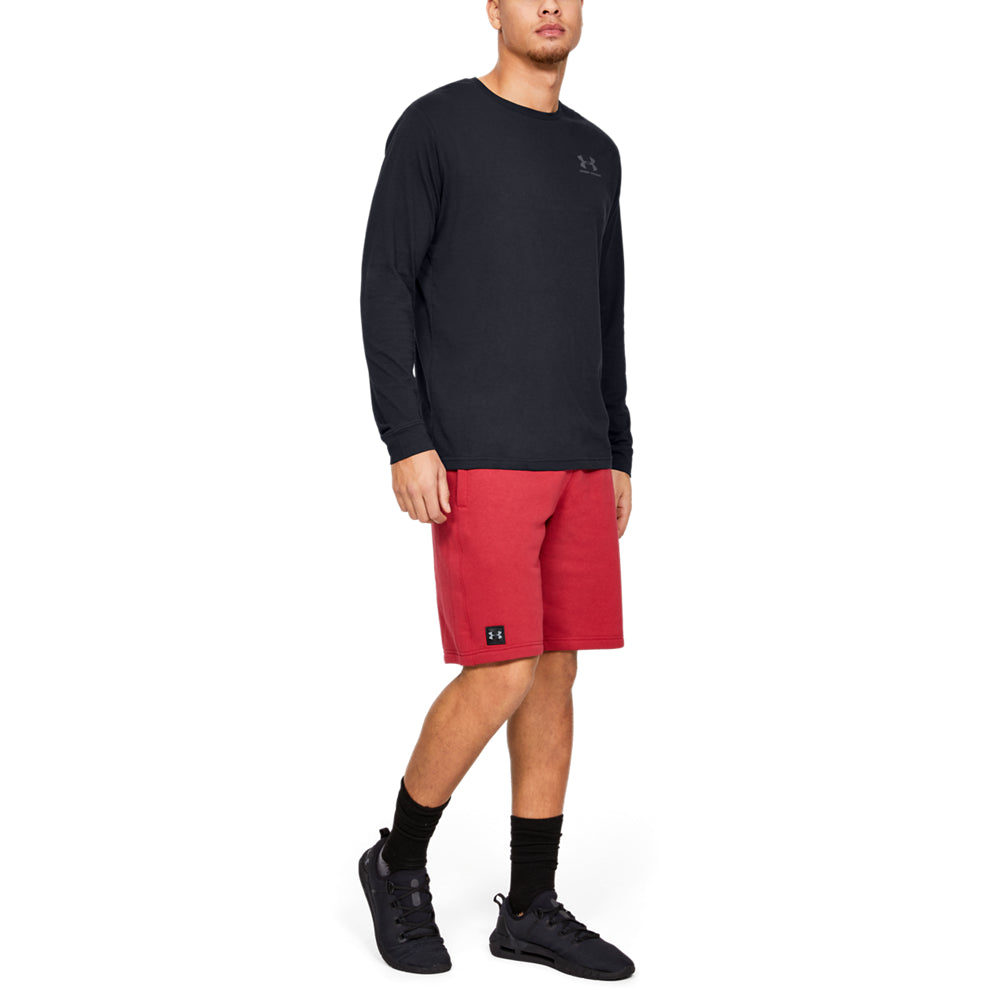 Under Armour Sportstyle Left Chest Long Sleeve Black