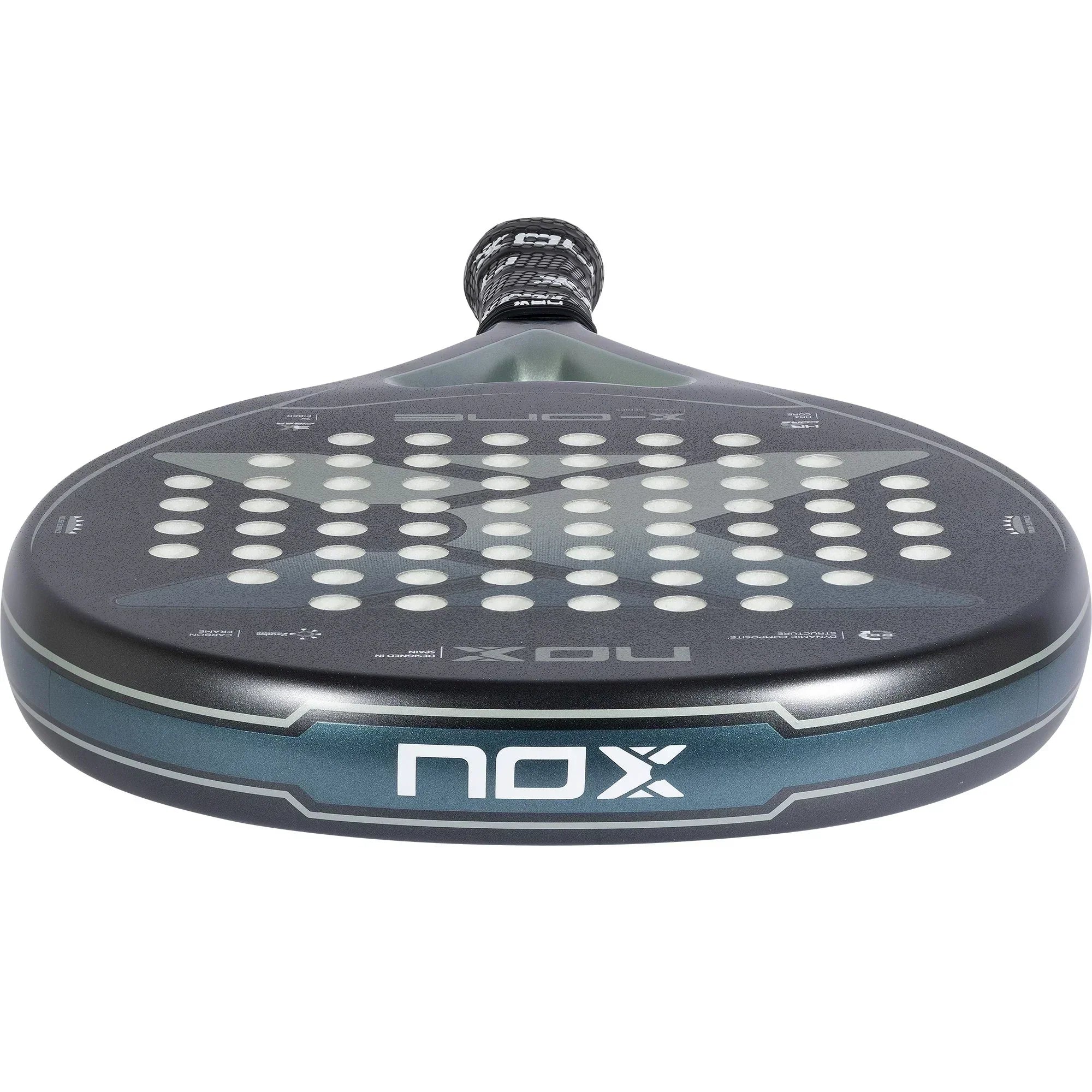 NOX X-One Evo Blue Padel Racket-Top