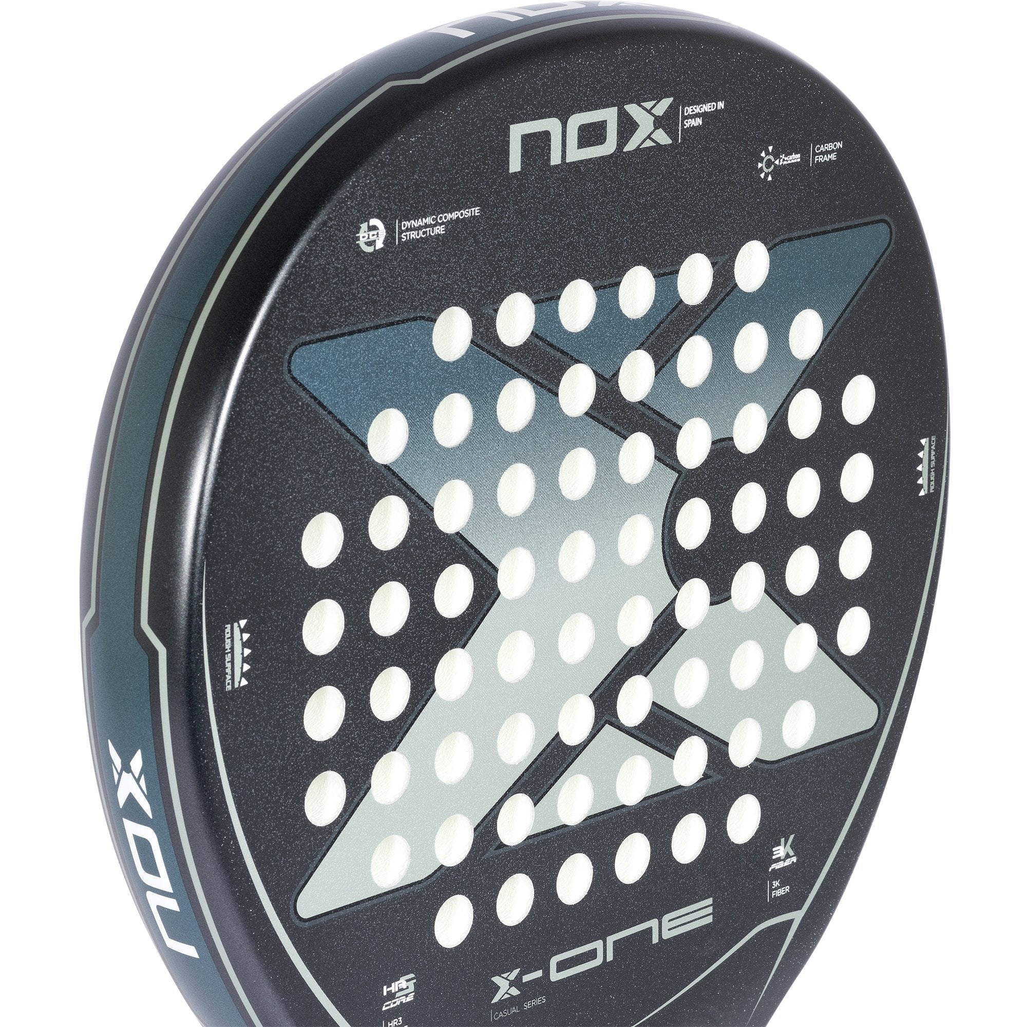 NOX X-One Evo Blue Padel Racket-Face